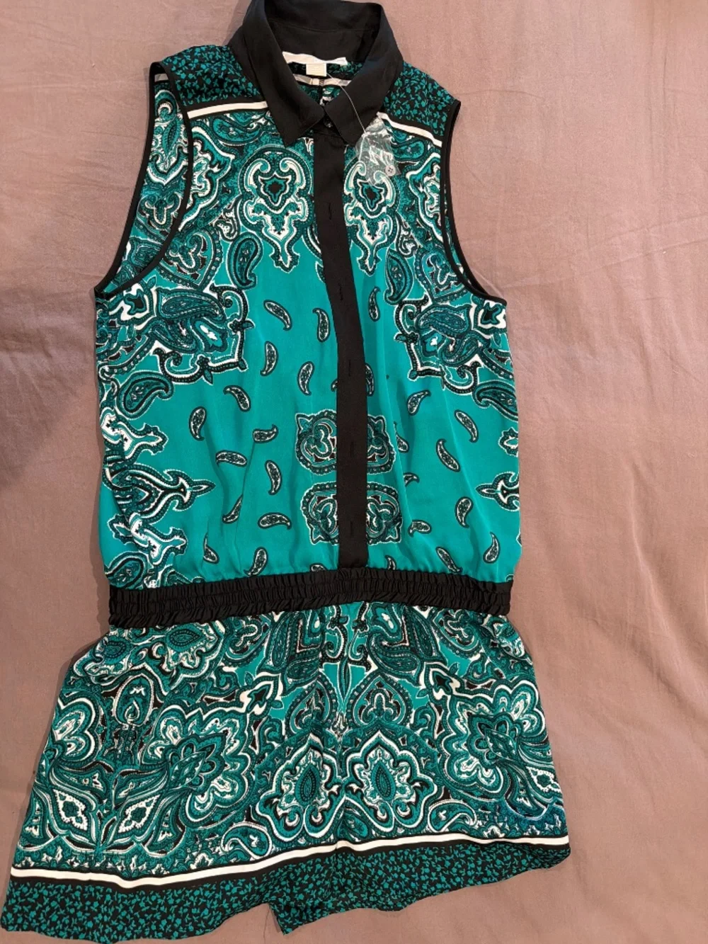 Michael Kors Paisley Romper – NWT Medium